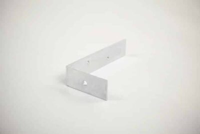 SG50 Floor Fixing Bracket For Base Leg - L Shaped - H120 D75 W30mm