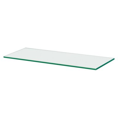 5mm Glass Shelf with Square Corners