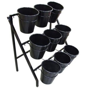 9 Bucket Flower Stand