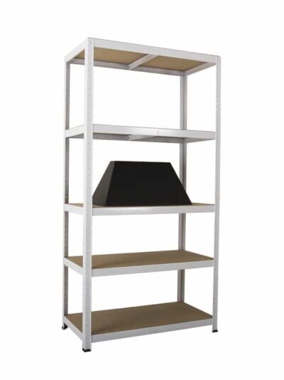 Clicka 175 Storage Racking - White - H1770mm x W900mm x D600mm