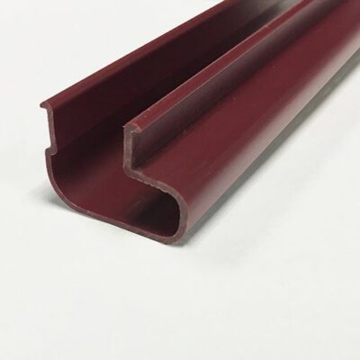 Burgundy PVC Slatwall Inserts