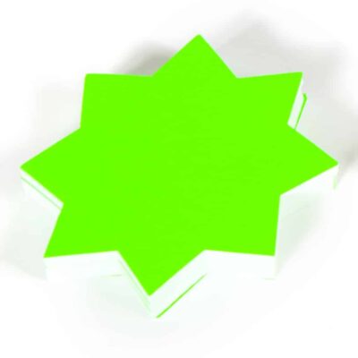 Dayglo Stars - Green