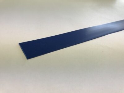 Ticket Rail Insert for 665mm Shelf Edge - L654mm - Blue