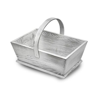 FB077 - Large Painted Wooden Trug