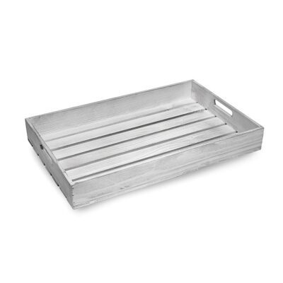 SP262 - Large White wooden display tray