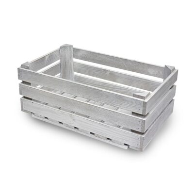 SP266 - Large white wooden display crate