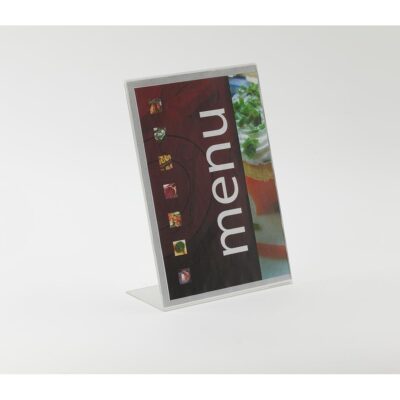 PS7998 - Freestanding Poster Holder - Sign Holder - A7 Portrait