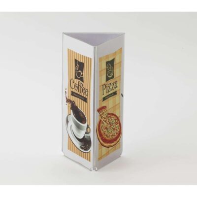 PS8059 - Toblerone Menu Holder: A5 Port