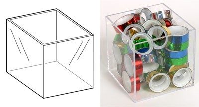 PS8461 - 75mm Clear Display Box