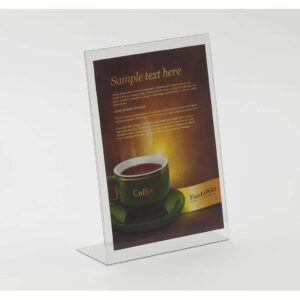 PS8526 - Freestanding Poster Holder - 1/3 A4 Portrait