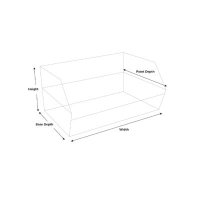 Stacking Basket - Dimensions Illustration