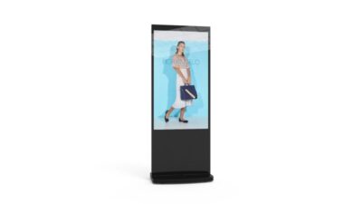 Freestanding Digital Poster