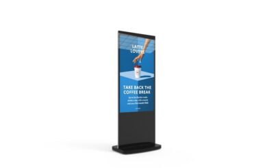 Freestanding Digital Poster