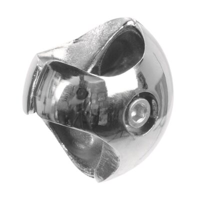 R1801 - 2 Way Circular Ball Clamp - Chrome