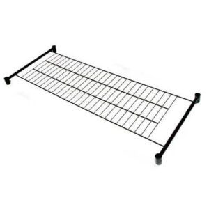 Bottom Shelf to suit Heavy Duty Clothes Rail - Garment Rail - Dress Rail - Hanging Rail - 4ft Black