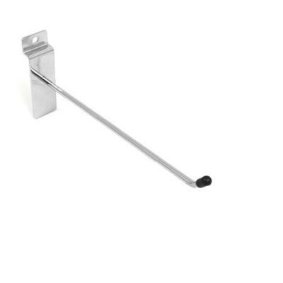 R504A - Single Prong Slatwall Hook - 200mm / 8"