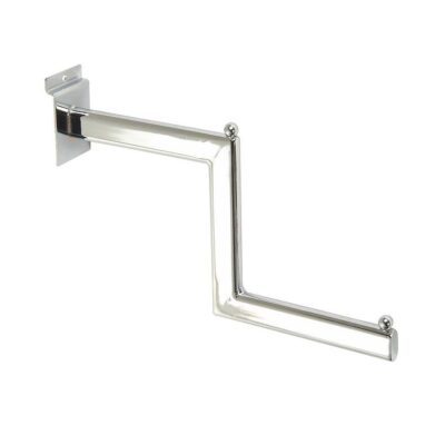 R535 Slatwall Stepped Arm Display - 300mm / 12"