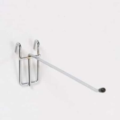 R928 - 8" Single Prong Hook for Heavy Duty Chrome Shelving - 200mm