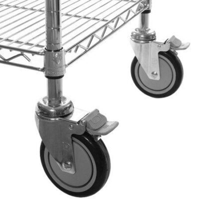 R939 Wheel Set for Chrome Wire Shelving