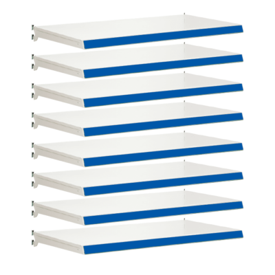 Pack of 8 complete shelves for Evolve S50i - Jura & Blue