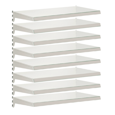 Pack of 8 complete heavy duty shelves for Evolve S50i - Jura