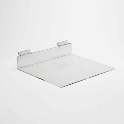 SL1203 - Acrylic Slatwall Shelf - W600m D200mm 1