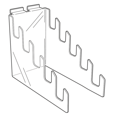 SL2400 - Slatwall Racket Holder