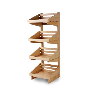 SP086 - Wooden 4 tier Display Stand - Image 2