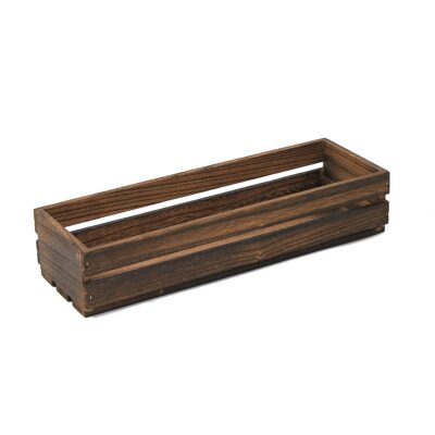 TR220 Medium Dark Wooden Crate