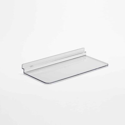 SL1125 - Flat Slatwall Shelf Without Lip: 250mm (W) x 108mm (D)