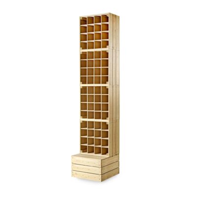 CrateWall Single Wine Wall Tall Display