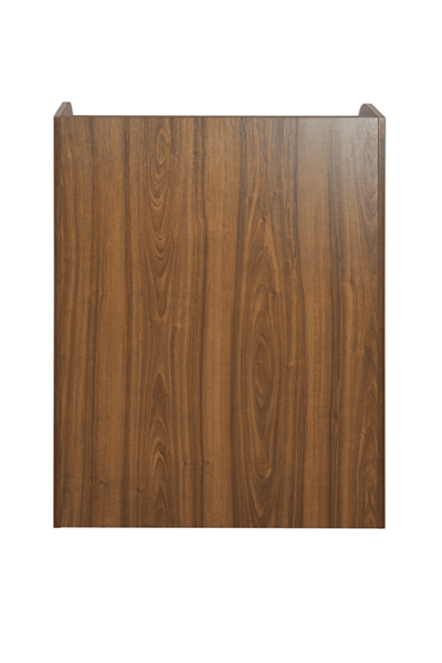 Walnut Effect Dumbwaiter - Rear View