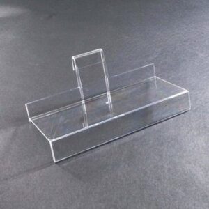 R1710 Gridwall Shoe Shelf with Ticket Strip