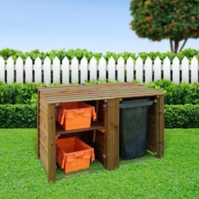 Morcott Double Combo Bin Storage Unit