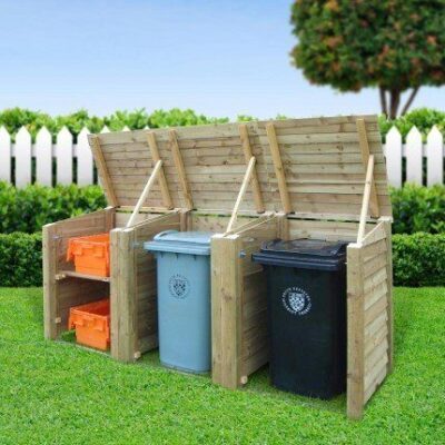 Morcott Triple Combo Bin Storage Unit