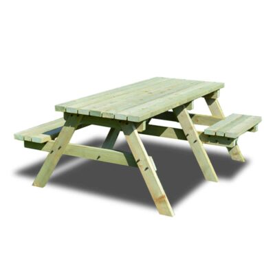 Bisbrooke Disabled Picnic Bench Light Green