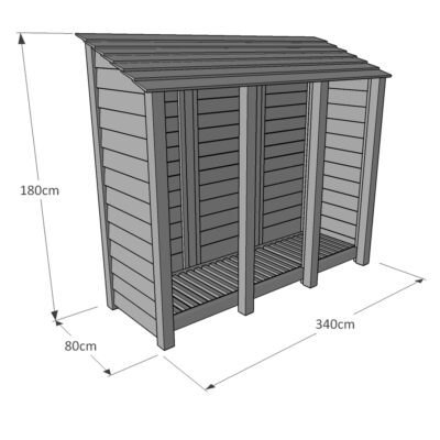 Empingham 6ft Tool Store Dimensions