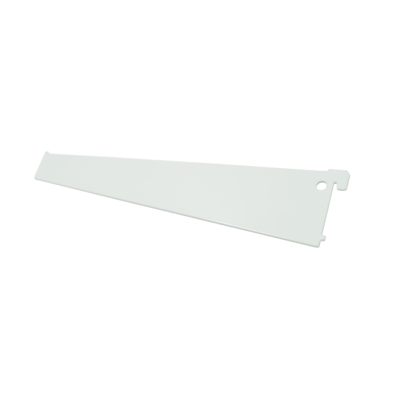 R2301W R2302W R2303W R2304W Blade Brackets for Twin Slot Uprights - White