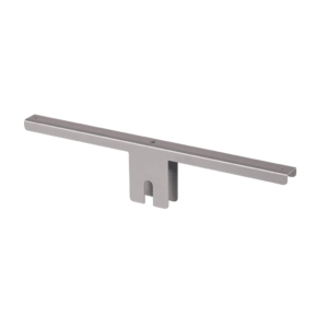 R2337S Twin Slot Gondola Top Shelf Support - Silver