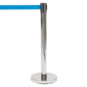 R1902 Blue Retractable Barrier