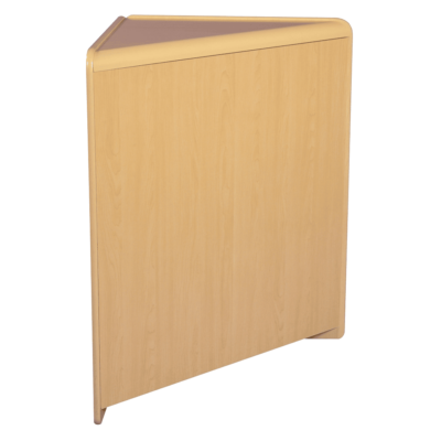 R1522 Solid Front Corner Counter - Maple