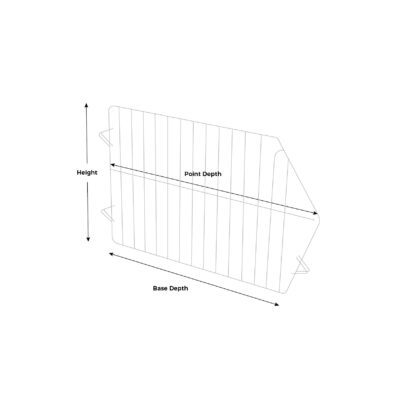 Line Drawing for SD Basket Dividers