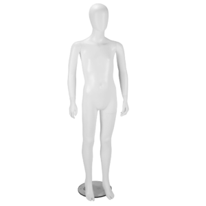 R339 Child Mannequin - Egg Head - Matt White