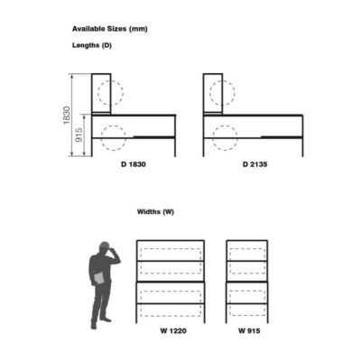 Rivet Long Packing Bench - Image 3