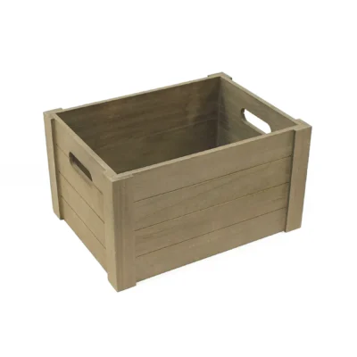 ST083 Wooden Display Crate Grey 00