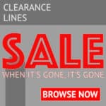 Display Furniture End of Line Stock Clearance Lines