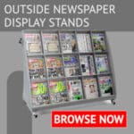 Great deals on Outside Newspaper Displays from DirectShopfittings