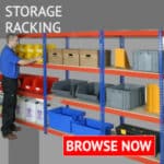 Storage Racking for Offices, Workshops, Garages and Storerooms