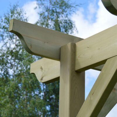 Garden Pergola - Light Green - Detail Rafter