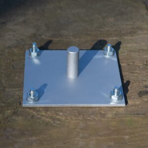 Galvanised Steel Pergola Foot - Bolt Down Version